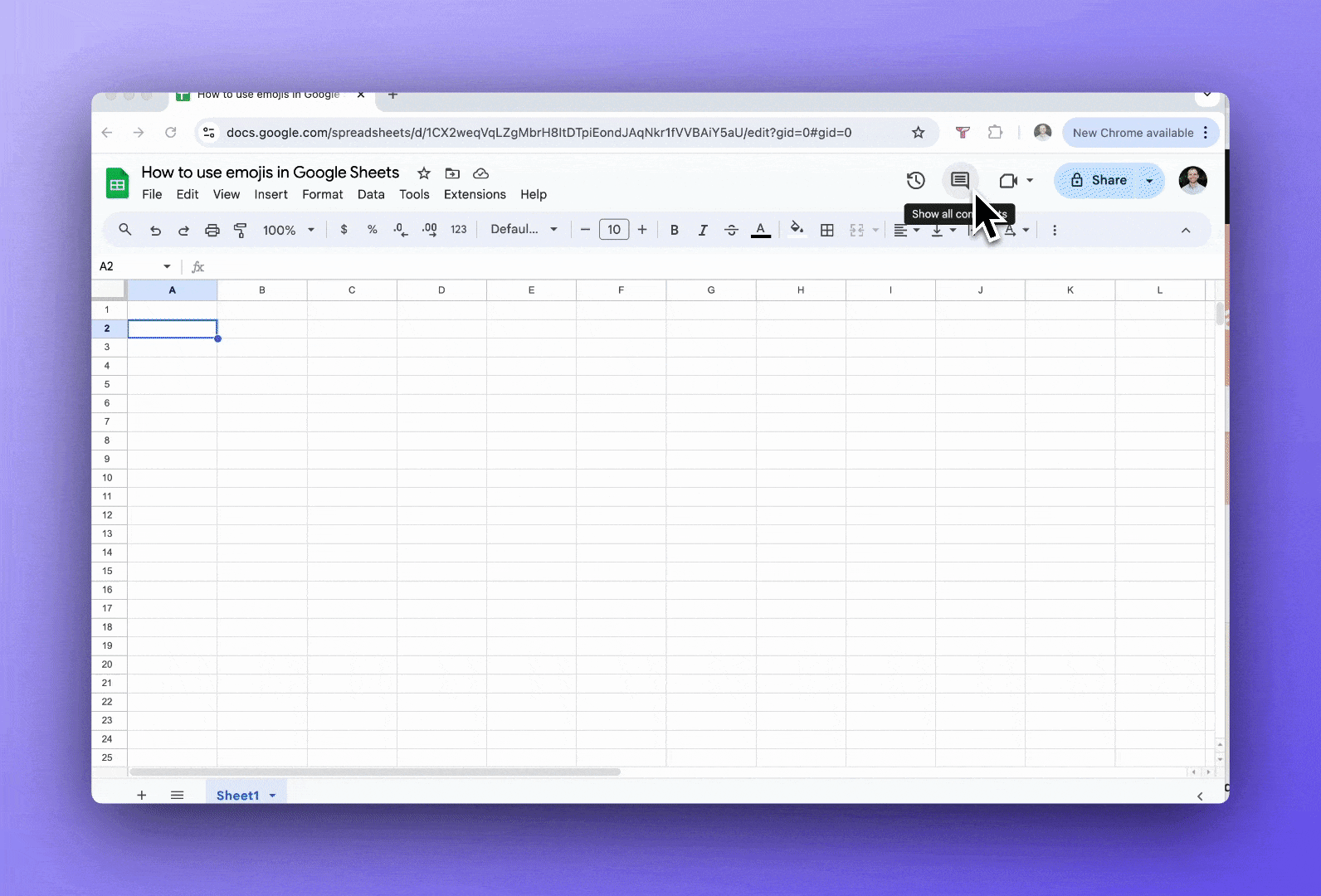 screen capture of recording a guide